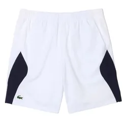 Quần Shorts Tennis/Pickerball Nam Lacoste De Tenis Sin Costuras Sport Para Hombre GH9420 00 522 Màu Trắng - Xanh