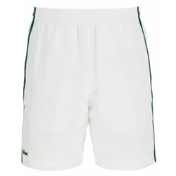 Quần Shorts Tennis/Pickerball Nam Lacoste Lightweight Colour Block Stripe Tennis Shorts Màu Trắng