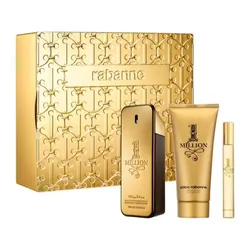 Set Nước Hoa Nam Paco Rabanne One Milion EDT 3 Món (EDT 100ml + EDT 10ml + Shower Gel 100ml)