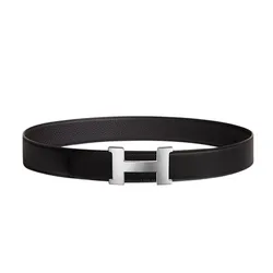 Thắt Lưng Nam Hermès Constance Belt Buckle & Reversible Leather Strap 38mm Màu Đen Size 90