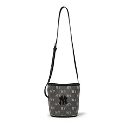 Túi Đeo Chéo MLB Mini Denim Classic Monogram New York Yankees 3ABMMV55N-50CGS Màu Xám