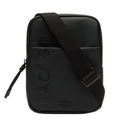 Túi Đeo Chéo Nam Lacoste Men's L.12.12 Branded Zippered Small Flat Bag NH3136PO 000 Màu Đen