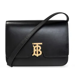 Túi Đeo Chéo Nữ Burberry Medium Leather TB Shoulder Bag Black 8010335 Màu Đen