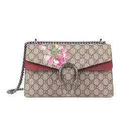 Túi Đeo Chéo Nữ Gucci GG Reedition Dionysus Blooms Print Beige 400249-KU23N-8693 Màu Be Đỏ