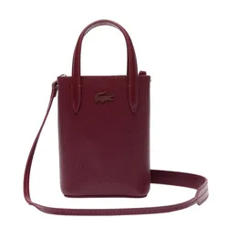 Túi Đeo Chéo Nữ Lacoste Chantaco Classics Leather Tote Mini NF4333KL M36 Màu Đỏ