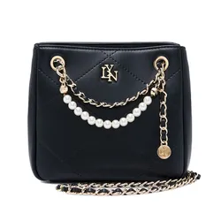 Túi Đeo Chéo Nữ Lyn Ferna S Crossbody Bag - Black LL25FBF006 Màu Đen