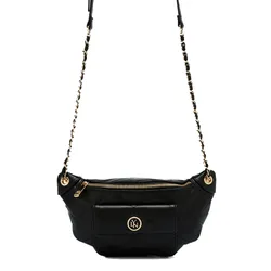 Túi Đeo Chéo Nữ Lyn Jaylen Crossbody Bag - Black LL25FBF011 Màu Đen
