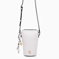 Túi Đeo Chéo Nữ Lyn Lucinda Mobile Pouch Wallet - Ivory LL25FWT618 Màu Trắng Kem