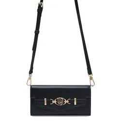 Túi Đeo Chéo Nữ Lyn Madison Infinite Long Wallet On Chain - Black L25FWWA025 Màu Đen