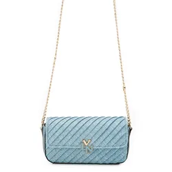Túi Đeo Chéo Nữ Lyn Pleat Rexha Phone Holder Wallet On Chain - Blue Variation 2 L25FWWB001 Màu Xanh Blue
