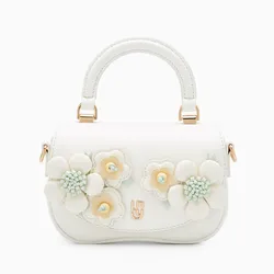 Túi Đeo Chéo Nữ Lyn Sanna Crossbody Bag - Ivory LL25FBT609 Màu Trắng Kem