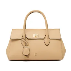Túi Đeo Chéo Nữ Lyn Sydney Infinite Top Handle M Handbag - Beige L25FBWA073 Màu Be