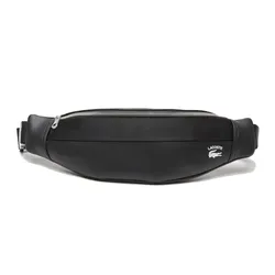 Túi Đeo Chéo Unisex Lacoste Contrast Coordinate Waist Bag NU4071PN Màu Đen