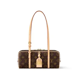 Túi Đeo Vai Nữ Louis Vuitton LV Hang On M47031 Màu Nâu