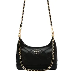 Túi Đeo Vai Nữ Lyn Jaylen S Shoulder Bag Black LL25FBF010 Màu Đen
