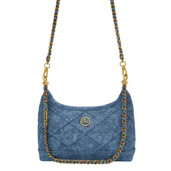 Túi Đeo Vai Nữ Lyn Jaylen S Shoulder Bag LL25FBF010 Màu Xanh Denim