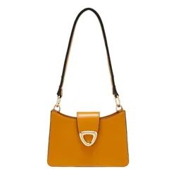 Túi Đeo Vai Nữ Lyn Matric S Shoulder Bag Dark Yellow LL25FBS003 Màu Vàng