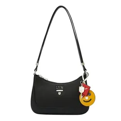 Túi Đeo Vai Nữ Lyn Re-Edit Bauhaus S Shoulder Bag Black L25FBWA061 Màu Đen