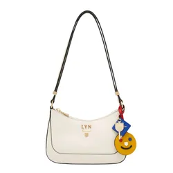 Túi Đeo Vai Nữ Lyn Re-Edit Bauhaus S Shoulder Bag Ivory L25FBWA061 Màu Trắng