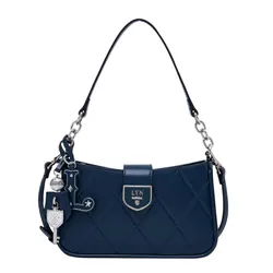 Túi Đeo Vai Nữ Lyn Re-Edit Wonder Ray S Shoulder Bag L25FBWA049 Màu Xanh Navy