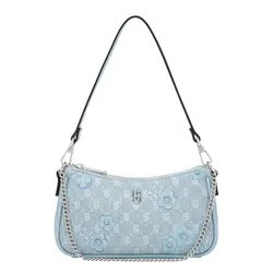 Túi Đeo Vai Nữ Lyn Sanna Shoulder Bag Blue LL25FBT606 Màu Xanh