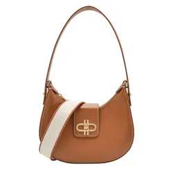 Túi Đeo Vai Nữ Pedro Icon Leather Hobo Bag Cognac PW2-36610008 Màu Nâu