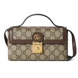 Túi Xách Nữ Gucci Ophidia Mini Bag Ebony 772314-K9GSG-8367 Màu Be Nâu