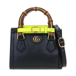 Túi Xách Tay Nữ Gucci Diana GG Mini Tote Bag 655661-17QDT-1175 Màu Đen