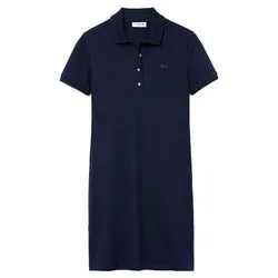 Váy Polo Lacoste Women's Piqué Dress Stretchy Slim Fit EF5473-166 Màu Xanh Navy Size 34
