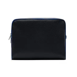 Ví Nam Burberry Heritage EKD Calf Leather Wallet Màu Đen