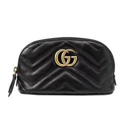 Ví Nữ Gucci GG Marmont Cosmetic Case 625544 DTDHT 1000 Màu Đen