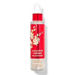 Xịt Thơm Toàn Thân Có Nhũ Bath & Body Works Japanese Cherry Blossom Diamond Shimmer Mist 146ml