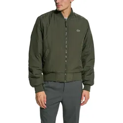Áo Bomber Nam Lacoste Reversible Blouson Khaki/ Orange Màu Xanh Rêu Size S
