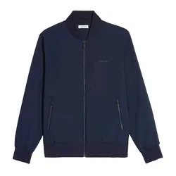 Áo Khoác Bomber Nam Calvin Klein CK Matte Jacket Màu Xanh Navy Size S
