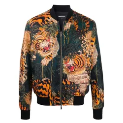 Áo Khoác Bomber Nam Dsquared2 S71AN0180 Phối Màu Size 48