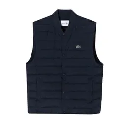 Áo Khoác Gile Nam Lacoste Lightweight Down Vest Màu Xanh Navy Size 48