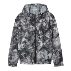Áo Khoác Gió Nam Lacoste Lightweight Crocodile Print Sport Jacket BH8918 - DIR Màu Xám Size 48