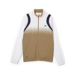 Áo Khoác Gió Nam Lacoste Tennis X Daniil Medvedev Jogger Phối Màu Size 3