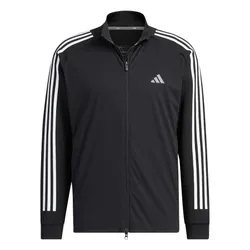 Áo Khoác Nam Adidas Khóa Kéo 3 Sọc HT6856 Màu Đen Size S