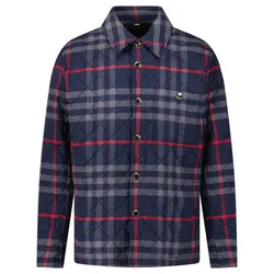 Áo Khoác Nam Burberry Trần Trám 'Forres' Diamond Quilted Jacket 8084187 Màu Xanh Navy Size S