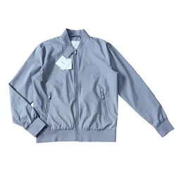 Áo Khoác Nam Calvin Klein CK Bomber Jacket Màu Xám Size S