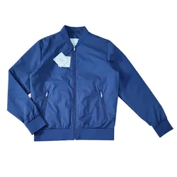 Áo Khoác Nam Calvin Klein CK Bomber Jacket Màu Xanh Dương Size S