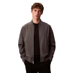 Áo Khoác Nam Calvin Klein CK Chamarra Bomber Para Hombre 40FM512-023 Màu Xám Đậm Size XS