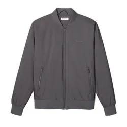 Áo Khoác Nam Calvin Klein Matte Bomber CK Jacket 40FP512 021 Màu Xám Size S