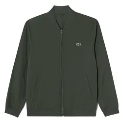 Áo Khoác Nam Lacoste Summer Stadium Jumper BH605E-HCF Màu Xanh Rêu Size 48