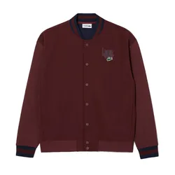 Áo Khoác Nam Lacoste Varsity Water Repellent Golf Windbreaker SH2925-IE2 Màu Đỏ Size 4