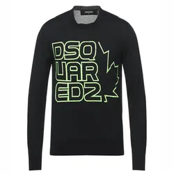 Áo Len Nam Dsquared2 Black Men's Jumper Màu Đen Size S