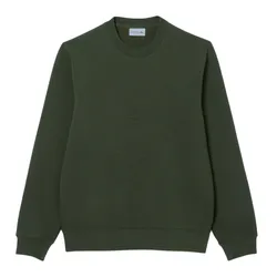 Áo Nỉ Sweater Nam Lacoste Embossed Logo Pique Sweatshirt SH9959 - HCF Màu Xanh Rêu Size 3