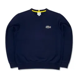 Áo Nỉ Sweater Nam Lacoste Men's Sweatshirt SH6282 6UJ Màu Xanh Navy Size 36