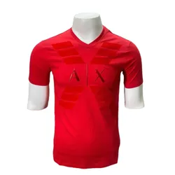 Áo Phông Nam Armani Exchange T-Shirt 7VZTTF ZJ2MZ Màu Đỏ Size XS
